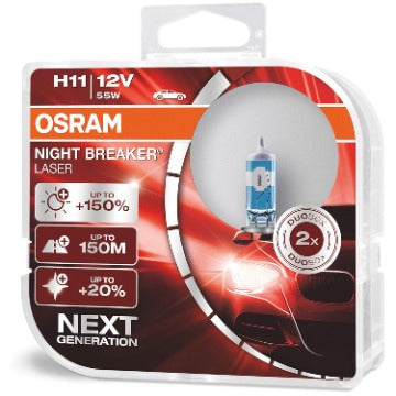 Osram Night Breaker Laser H11 12V 60/55W 64211 NBL Duo Box