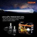 Osram LED 4200K H4/H19 12V H6204CW 80W 12V