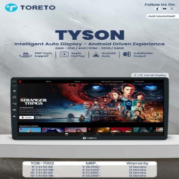 Toreto Tyson Multimedia Player 2+32gb 9"