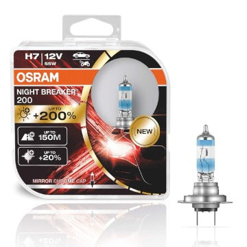 Osram Night Breaker Laser 200% H7 12V 55W P 64210 NBL Duo Box