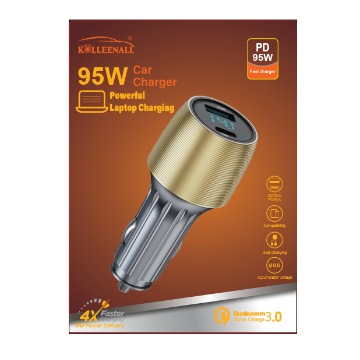 Kolleenal 95W Car Charger Powerful Laptop Charging